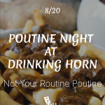 Poutine Night at Drinking Horn Meadery